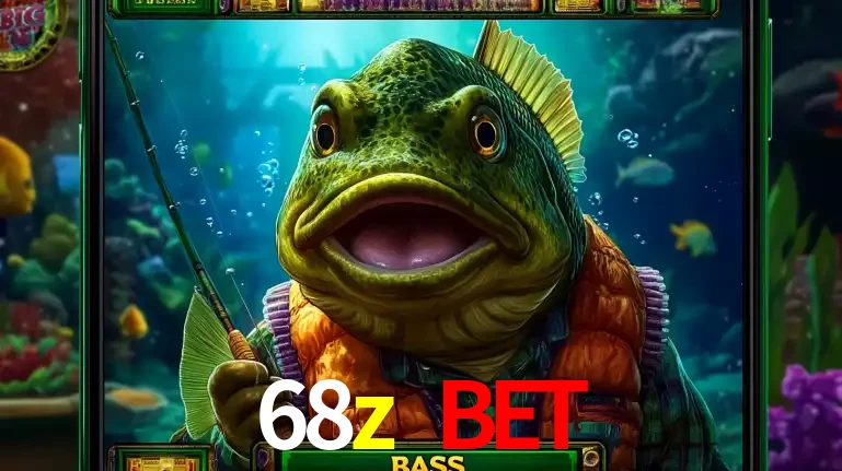 Personagem de peixe pescador do popular jogo de slot com tema de pescaria, uma das emocionantes opções de caça-níqueis para jogar e ganhar no cassino 68z bet.